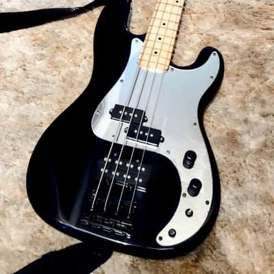 Vista Bass Guitar Vintage 80's - Black/Mirrored MIJ Rare image 1