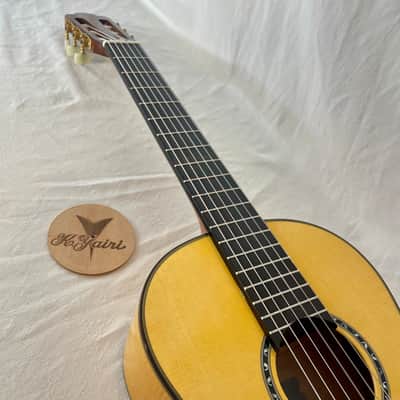 K Yairi KY CYTM (2024) 6156. Masterworks. Classical Parlour, Flamed Maple, Handmade in Japan.Dominic Miller's favourite guitar. image 7