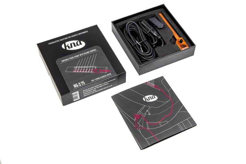 KNA Pickups NG-2 7S, Portable Piezo 7-String Pickup for Nylon-String Guitar image 1