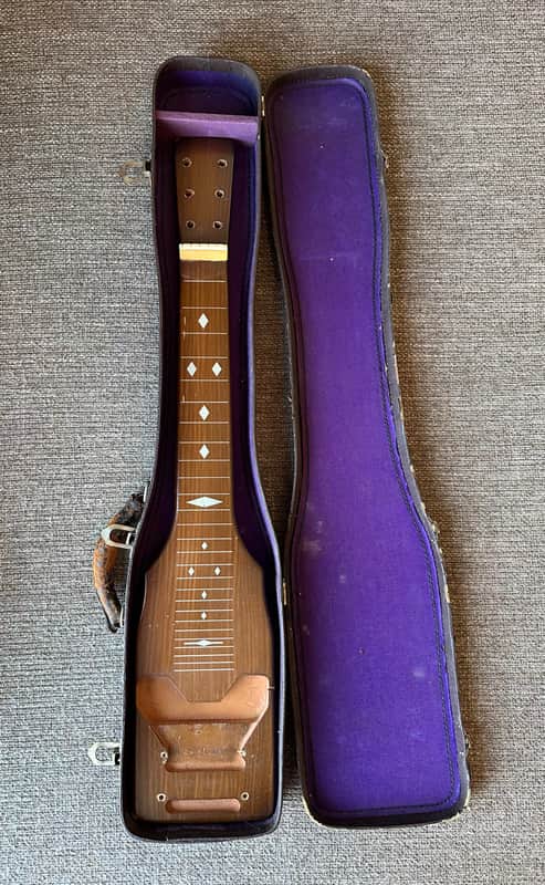 Supro Lap Steel 1940s Husk w/ Orig Geib Case image 1