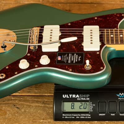 Fender American Professional Classic Jazzmaster - Rosewood - Faded Sherwood Green Metallic image 8