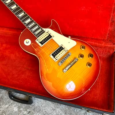Orville by Gibson Les Paul Standard 1992 - Burst original vintage MIJ Japan ox image 2