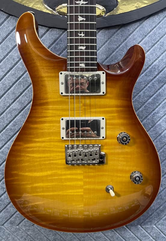 PRS CE24 2018 1 of 50 Wilcutt Guitars Livingston Lemondrop Burst SkunkWerx Collector Grade 9/10 SIGNED BY PAUL image 1