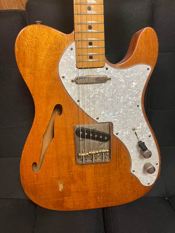 1971 Fender Telecaster Thinline Mahogany - Natural
