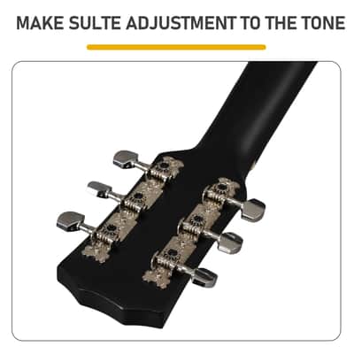 🎸Classical/38 Inch Acoustic Guitar +Soft Case/Gig Bag +Tuner +Strap +Picks!🎸 image 9