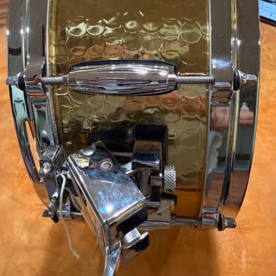 Gretsch S1-0514-BRH Full Range Series Hammered Brass 5x14" Snare Drum 2014 - Present - Hammered Brass image 6