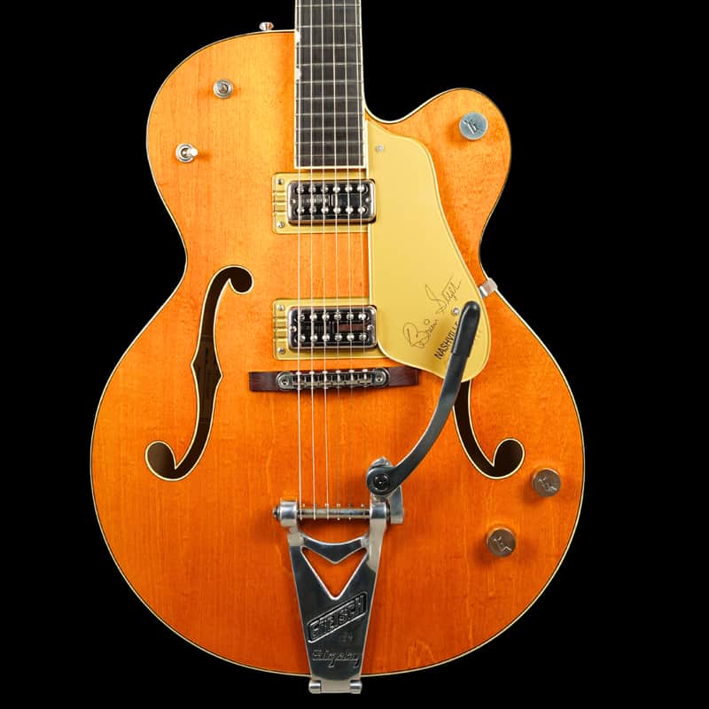 Gretsch G6120T-BSSMK Brian Setzer Signature Nashville 59 Smoke Orange image 1