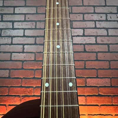 D'Angelico Premier Fulton LS 12-string Acoustic-electric Guitar - Aged Mahogany image 5