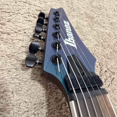 Ibanez RG631ALF-BCM Axion Label 2021 - Present - Blue Chameleon image 5