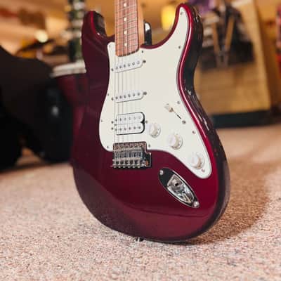 Fender Standard HSS Stratocaster with Rosewood Fretboard 2001 - Midnight Wine image 2