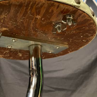 Slingerland - No. 838 Rocket Drum Throne 1960 - Chrome/White Seat image 5