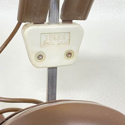 Telex 1209 Wurlitzer 206 Vintage Headphones Headset c. 1970s image 7
