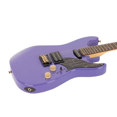 Used Squier Showmaster HS Purple Refinish 2003 image 3