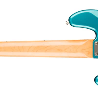 Squier - Classic Vibe Active '70s Jazz Bass V - 5-String Bass Guitar - Maple Fingerboard - Ocean Turquoise image 4