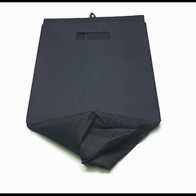 LASE 12" or LP Record (Vinyl) Black Fabric Storage Box. Black image 5