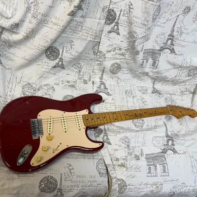 1989-1992 Squier II Standard Stratocaster Aged & Relic’d To Look Like A 50’s Custom Shop Factory Wired Tex/Mex Pickups CTS Pots Fender Case image 7