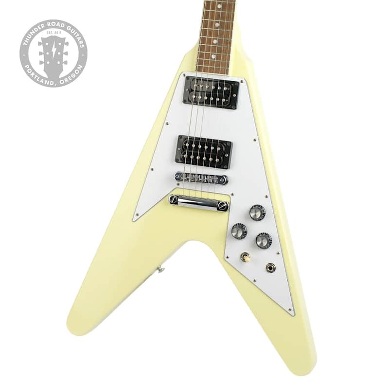 2024 Gibson 70s Flying V Classic White #203640104 image 1