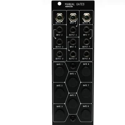 ADDAC System 304 Manual Gates 2018 Black Or Red image 1