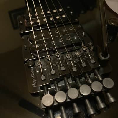 Kramer Nightswan 1988 USA Electric Guitar Black All Original with Original Kramer Hardshell Case image 3