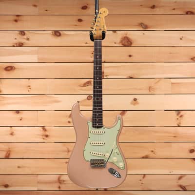 Fender Custom Shop 1959 Stratocaster Journeyman Relic - Dirty Shell Pink - CZ582861 - PLEK'd image 4