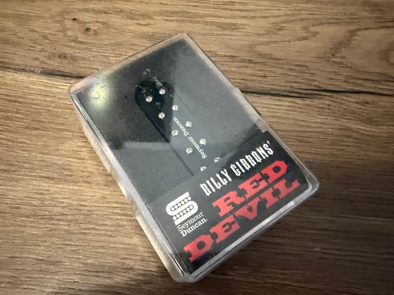 Seymour Duncan Billy Gibbons Red Devil Middle Pickup - Black - Boxed image 1