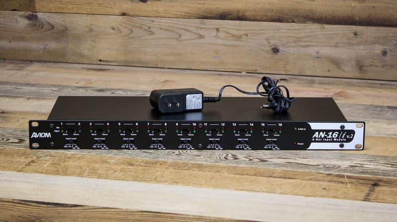 Aviom AN-16/i v.2 16-Channel Analog Input Module image 1