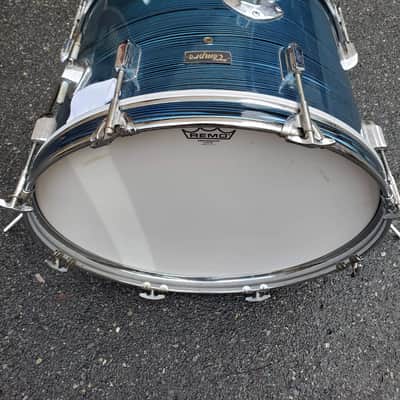Tempro (pearl) Vintage MIJ 1960s - Blue Strata three piece image 9