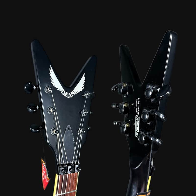 Dean ML 79 Floyd Flame Top Duncans TBZ Trans Brazilia Electric