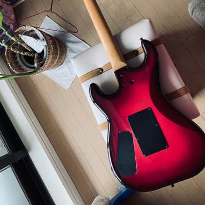 Kramer Focus 1980's Purple Burst Floyd Rose image 10