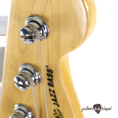 Squier Vintage Modified Jazz Bass '70s - Candy Apple Red image 11