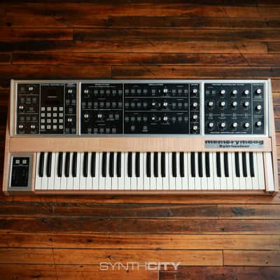 Moog Memorymoog w/ LAMM Modification (Lintronics Advanced Memorymoog) & Flight Case