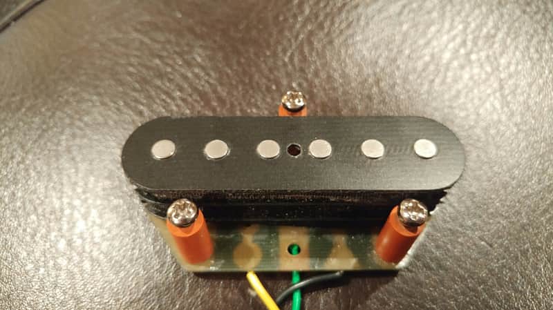 Fender SCN Samarium Cobalt Noiseless Telecaster Pickup Set 2007 Chrome image 1