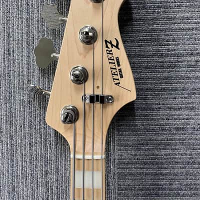 Atelier Z JHJ-190 Custom Jazz Musicman Humbucker Japan MIJ 2021 Natural Ash Maple 8.6 lbs! image 6