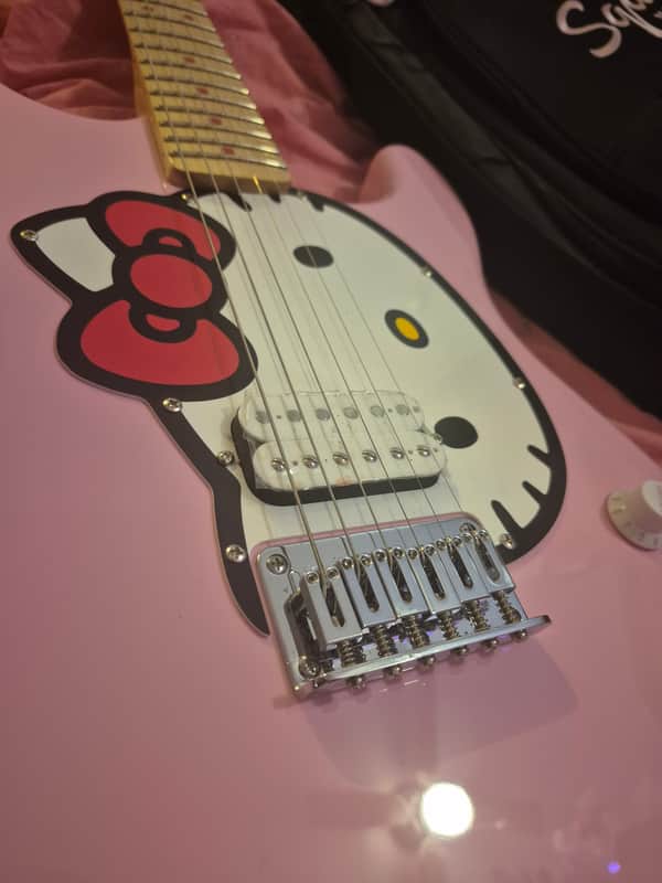 Squier Hello Kitty Stratocaster | Reverb Canada