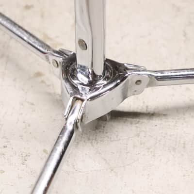 Japanese Flat Base Straight Cymbal Stand Vintage 1960's image 7