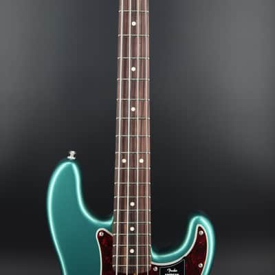 Fender American Professional Classic Precision Bass - Faded Sherwood Green Metallic image 3