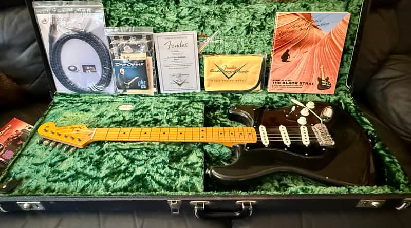 Fender Custom Shop David Gilmour Stratocaster NOS 2008 - 2021 - Black over 3-Color Sunburst