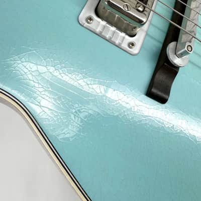 2022 Gretsch Masterbuilt Stephen Stern G6128-CS '62 Duo Jet - Motor City Blue image 15