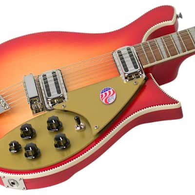 New Rickenbacker 660/12 Fireglo #2604702 image 2