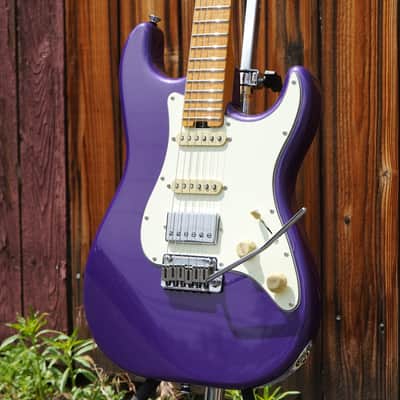 Schecter Diamond Series PROTOTYPE JAPAN MADE Nick Johnston Traditional HSS Atomic Violet 6-String w/ Hard Case image 4
