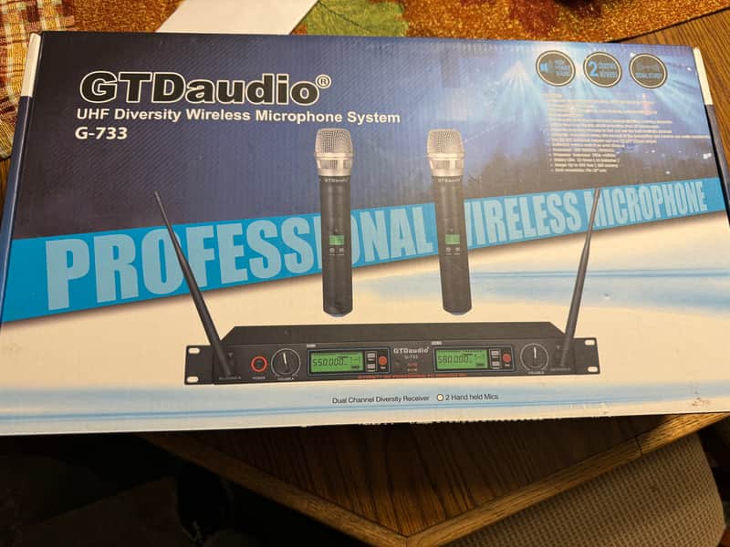 GTD Audio Wireless Microphone System image 1