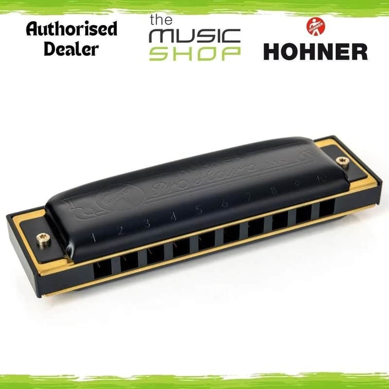 Hohner MS Series Pro Harp, 10 Hole Diatonic Harmonica, Eb Major - M564046P image 1
