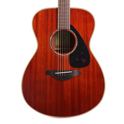 Yamaha FS850 Concert Acoustic Guitar Natural Used image 2