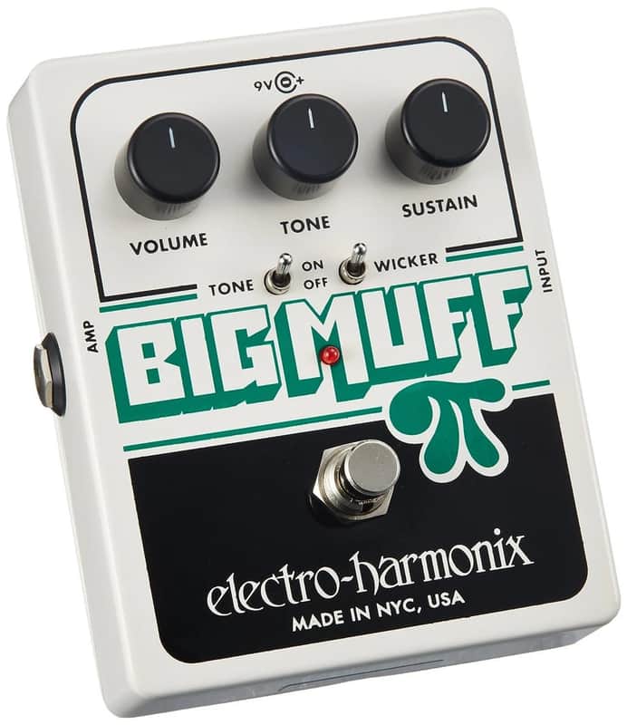 Electro Harmonix Big Muff Pi with Tone Wicker Fuzz Pedal image 1
