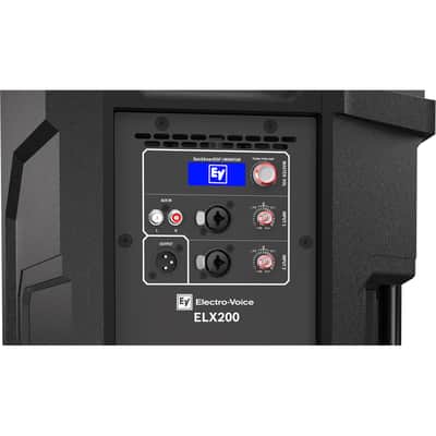 Electro-Voice ELX200-12P 12-inch Powered Loudspeaker (Pair) with ELX200-18SP 18-inch Powered Subwoofer, Dynamic Vocal Microphones, Loudspeaker & Microphone Stands and 50' XLR Cables image 4