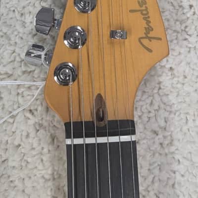 Mint Fender American Ultra II Stratocaster Guitar Ebony Fretboard, Noble Blue w/Case image 6