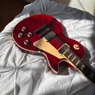 AAA FLAME 2000 Gibson Les Paul Deluxe 30th Anniversary Limited Edition image 3