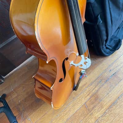 engelhardt 5534 3/4 cello with soft case image 3