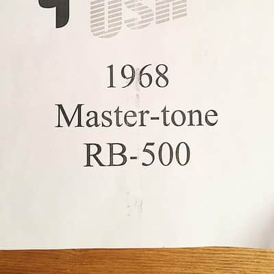 1968 Gibson Mastertone RB-500 Banjo image 14