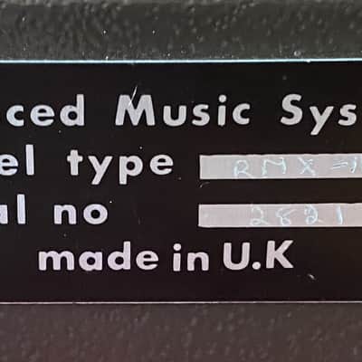 AMS RMX-16 Digital Reverb Classic Drum Reverb 90s? image 3